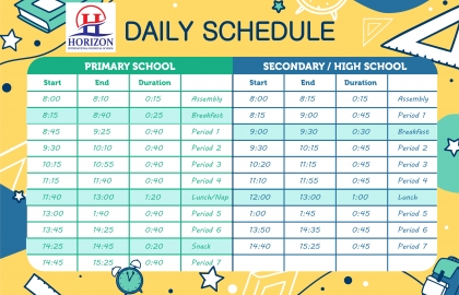 Hanoi Daily Schedule